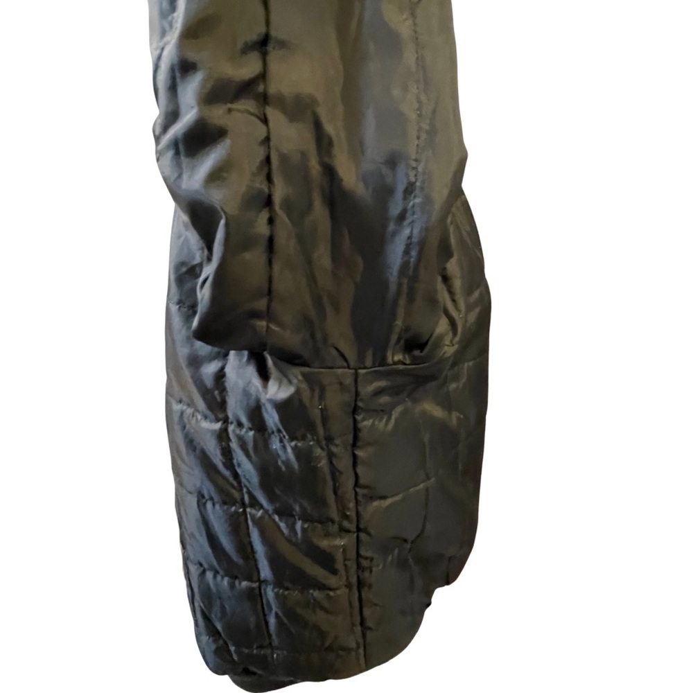 H&M Men's Black Smooth Bomber Jacket 40R Full Zip Pockets Stand Collar - Picture 12 of 15